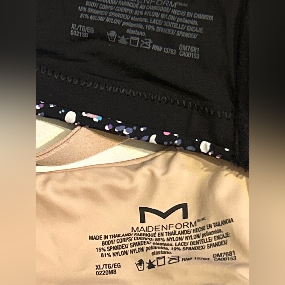 5 Maidenform XL wireless Bras - Picture 4 of 7